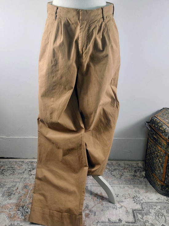 Vineyard Vines Pants - VTG Vineyard Vines Women's Wide-Leg Pants in Tan Sz 8